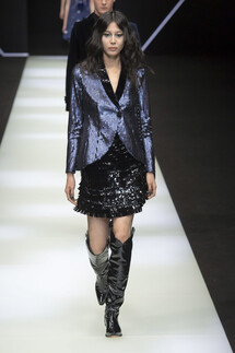 Emporio Armani Fall 2018 Ready-to-Wear , Emporio Armani осень зима 2018 , Fashion show , неделя моды в Милане , MFW , Mainstyles